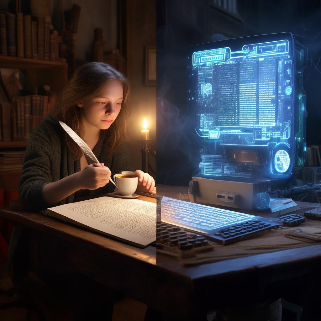 AI生成原创文章与人类写作的对比