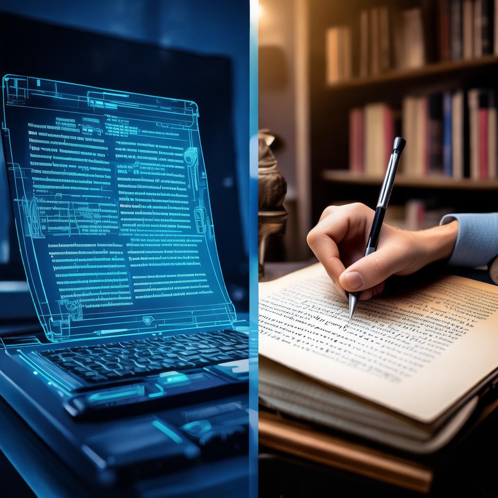 AI生成文章与人工写作的优缺点全面对比与实践应用指南
